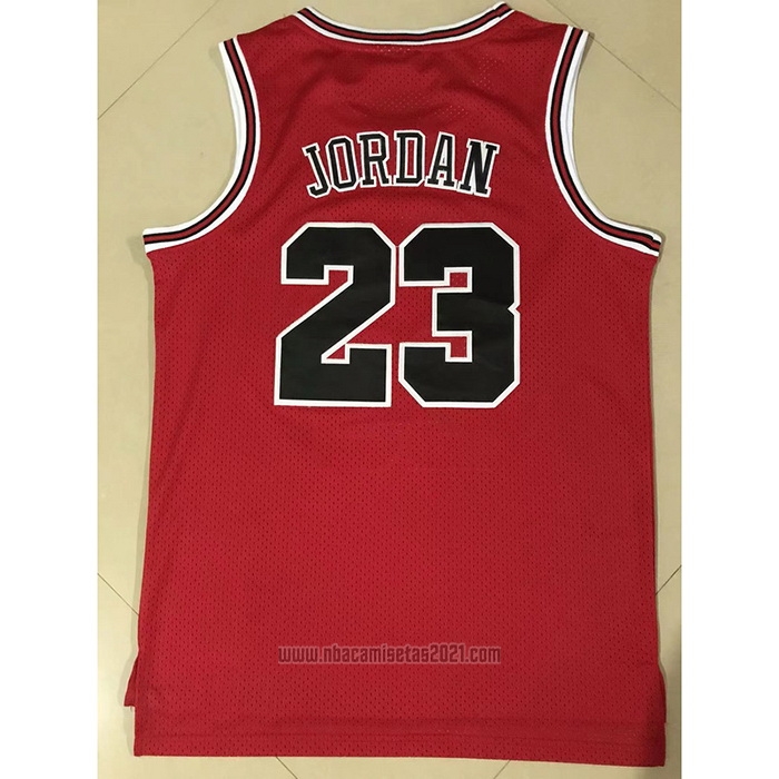 Camiseta Chicago Bulls Michael Jordan #23 1997-98 NBA Finals Mitchell & Ness Rojo